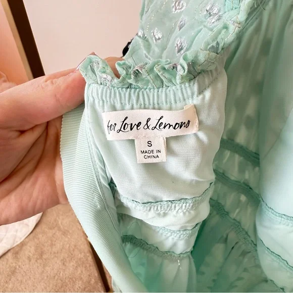 For Love & Lemons Eden Dress Size S - Picture 8 of 8